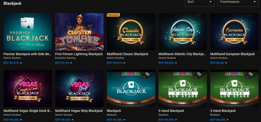 Blackjack crypto